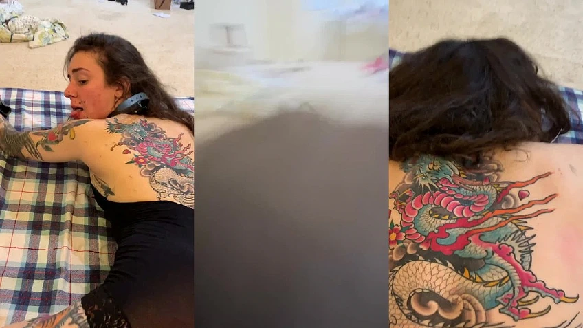 Anal Ashtray With Messy Slut